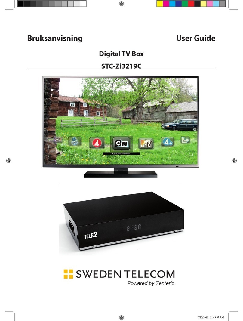 Zenterio STC-Zi3219C user guide