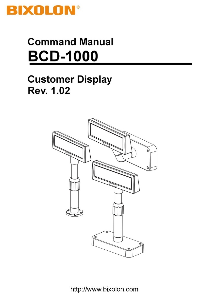 BIXOLON BCD-1000 Installation instructions BIXOLON BCD-1000 Installation instructions