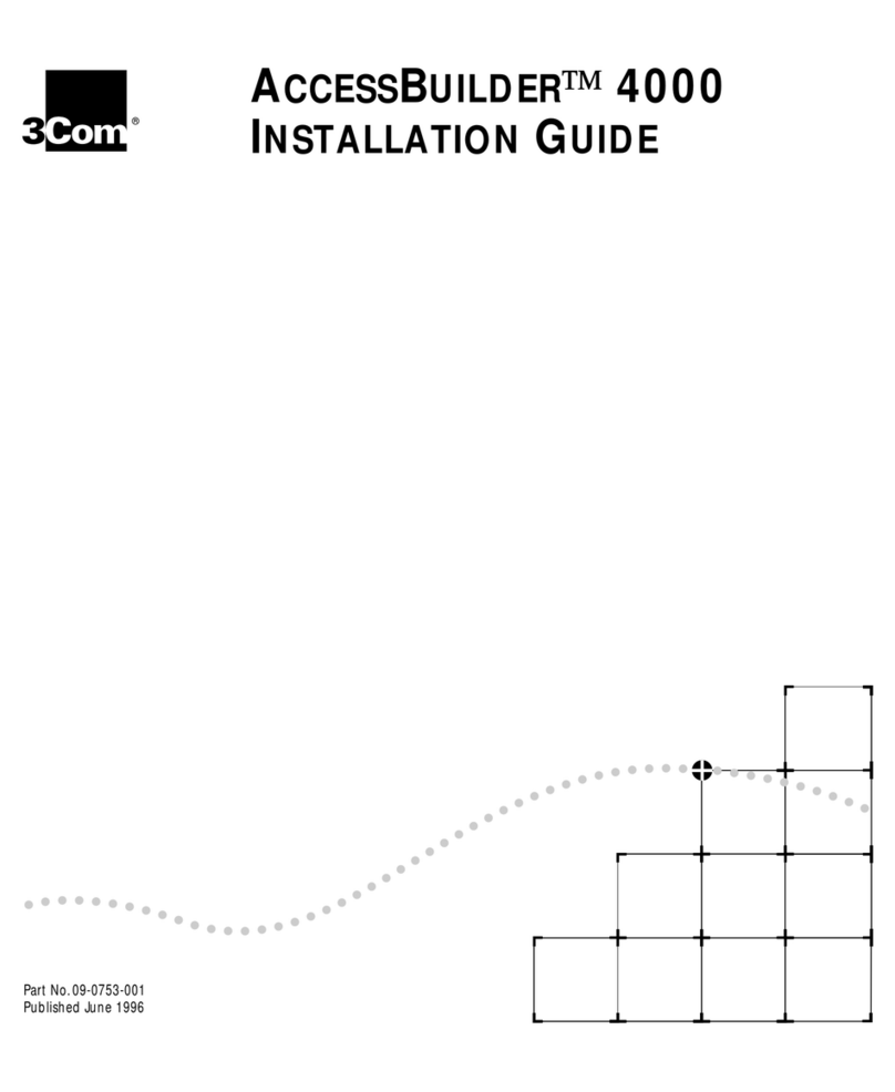3Com AccessBuilder 4000 User manual