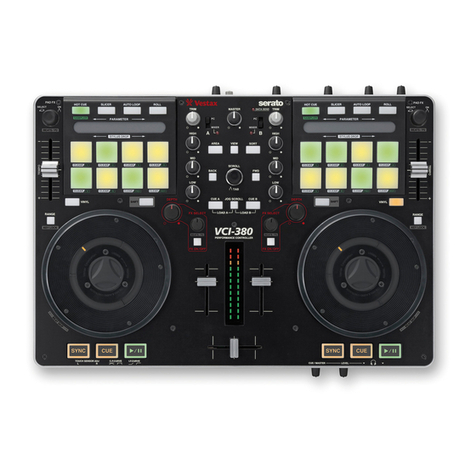 Vestax Vestax VCI-380 owner's manual