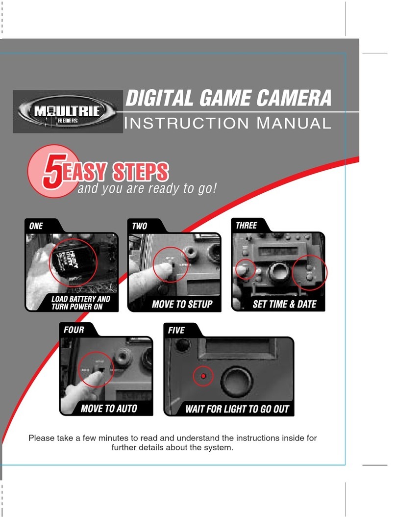 Moultrie DIGITAL GAME CAMERA User manual