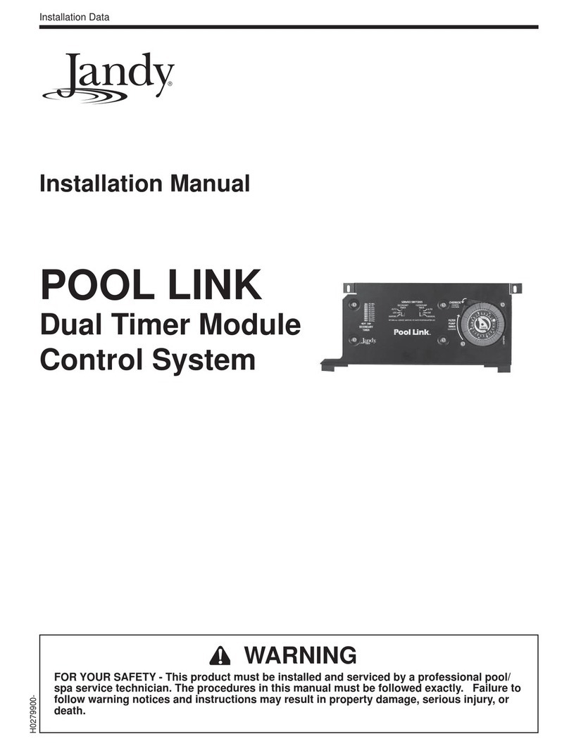 Jandy POOL LINK installation manual