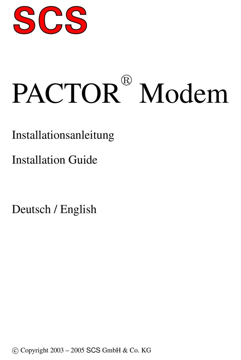 SCS Pactor installation guide