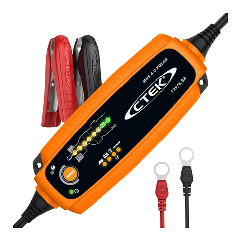 CTEK MUS 4.3 POLAR manual
