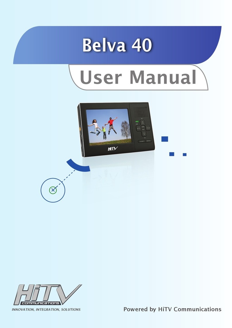 Hi TV Belva 40 User manual