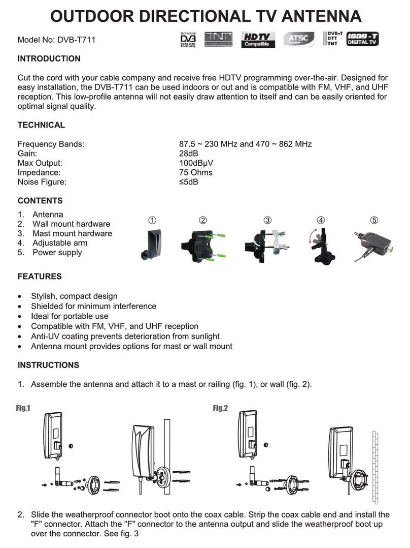 Antop DVB-T711 manual