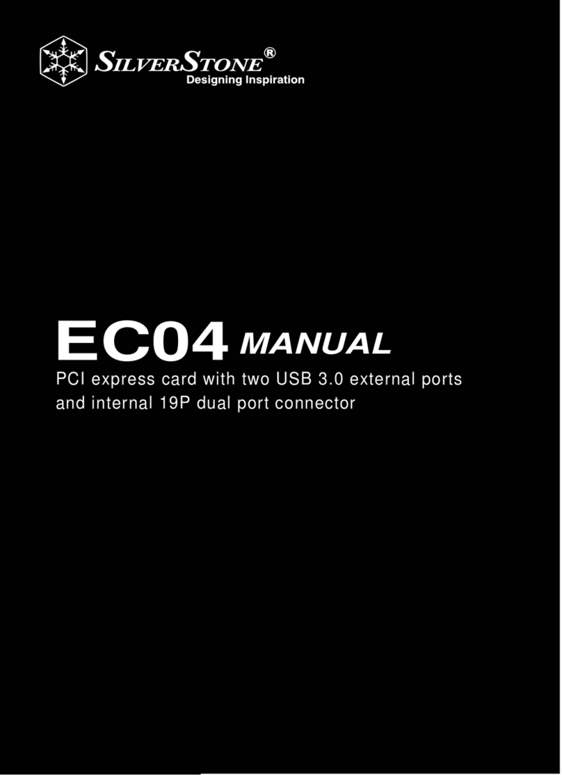 SilverStone EC04 User manual SilverStone EC04 User manual