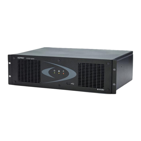 Xtralis ADPRO V3100 Hybrid User manual