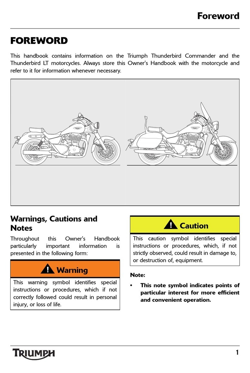 Triumph Thunderbird Commander Handbook