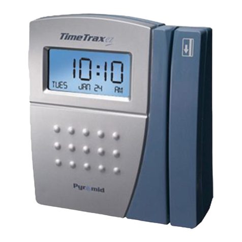 Pyramid TIMETRAX EZ User manual
