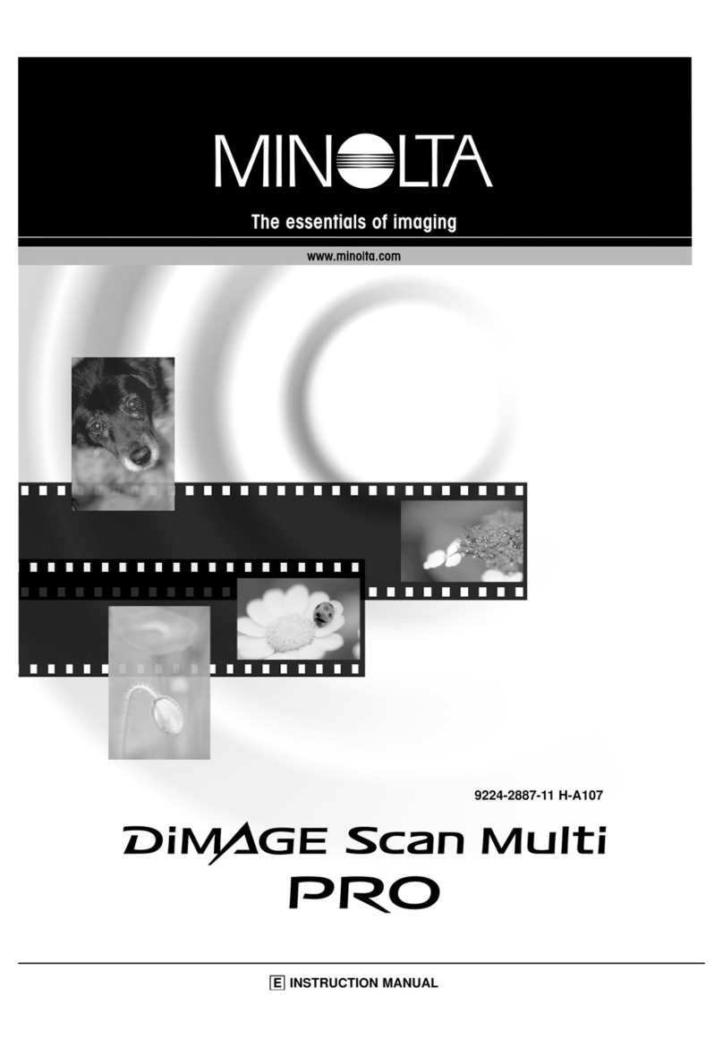 Minolta DiMAGE Scan Multi PROAF-5000 User manual