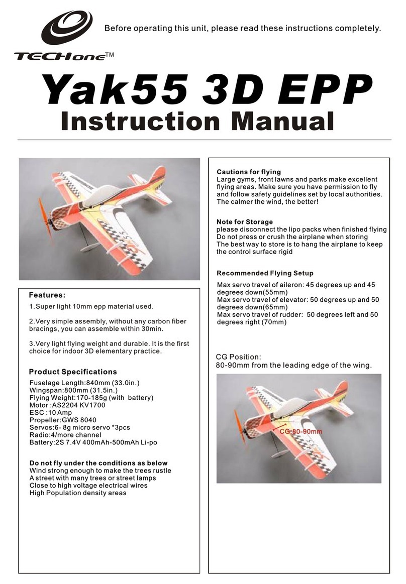 Techone Yak55 3D EPP User manual Techone Yak55 3D EPP User manual