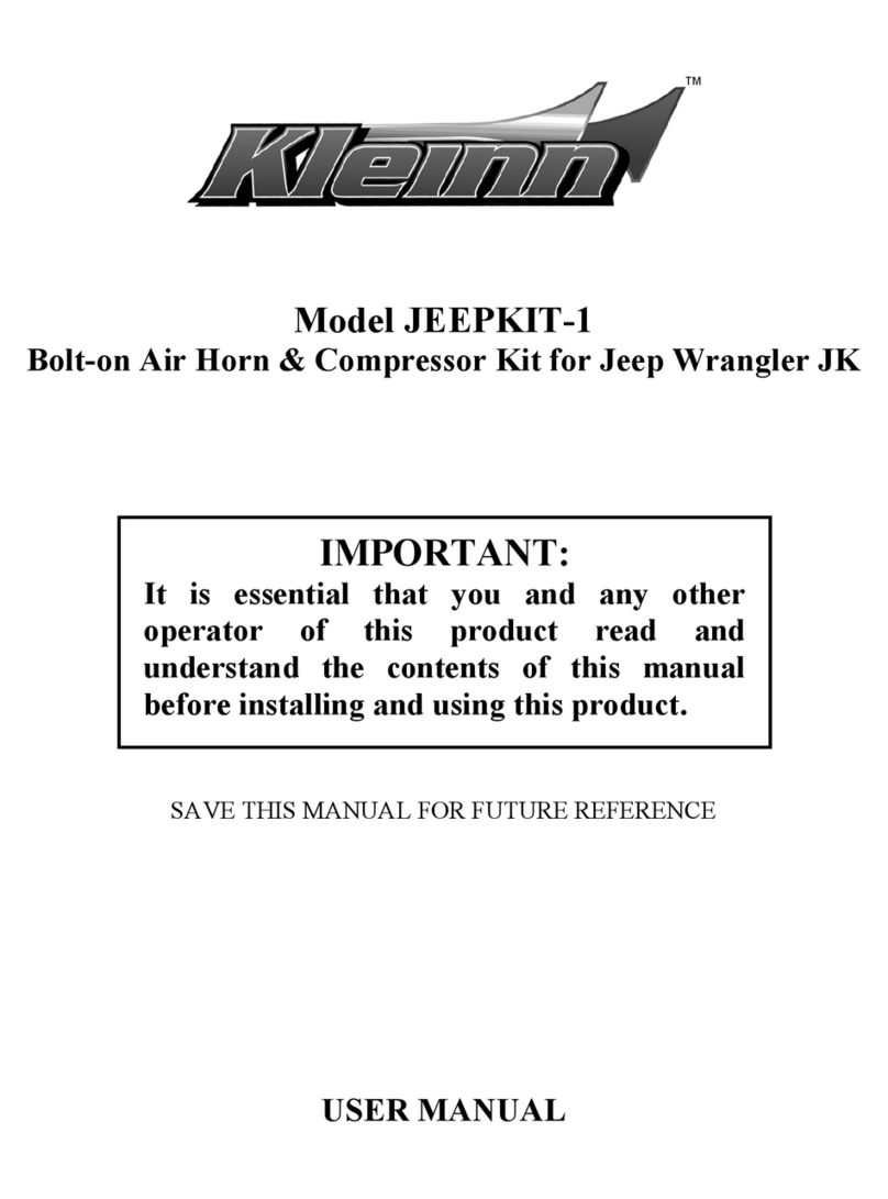 Kleinn JEEPKIT-1 user manual