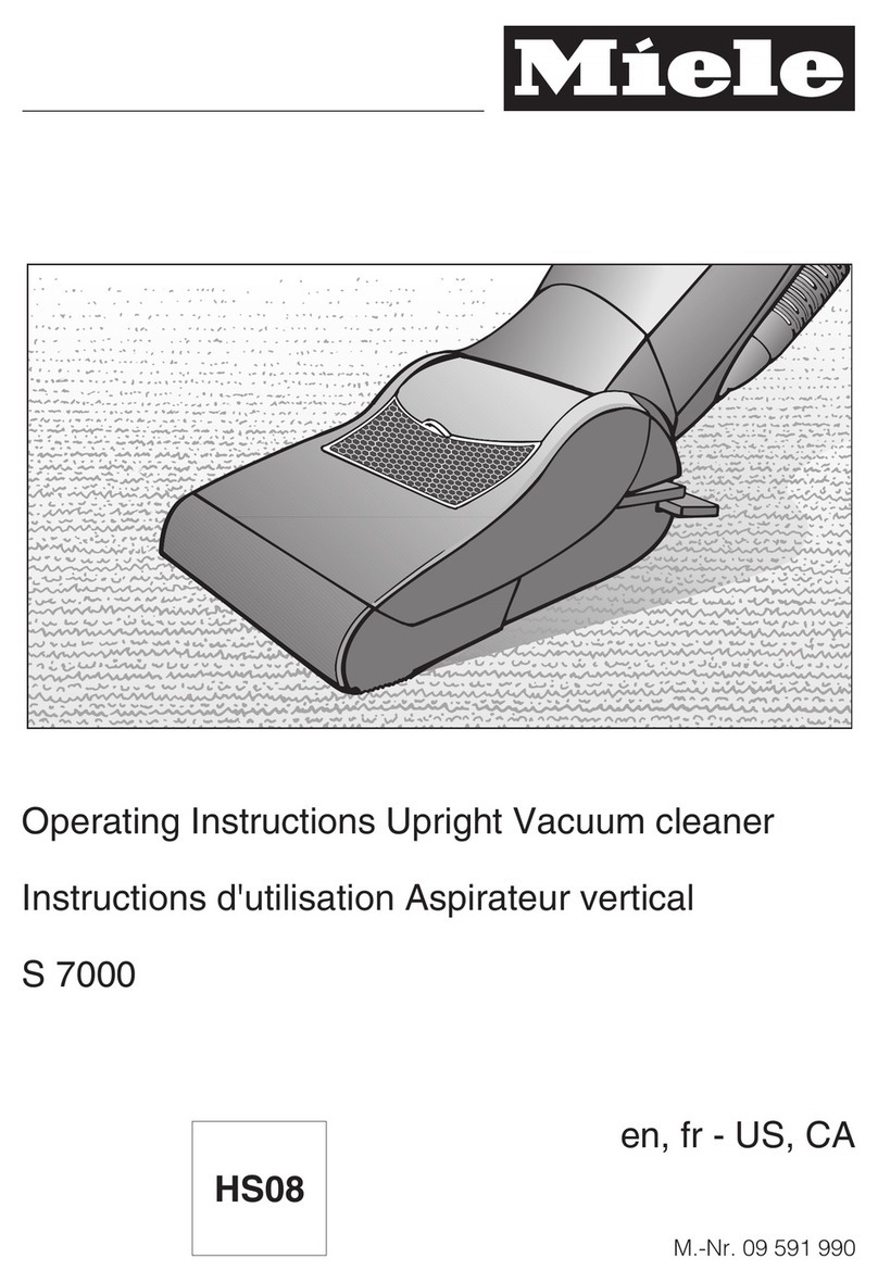 Miele S 7000 User manual