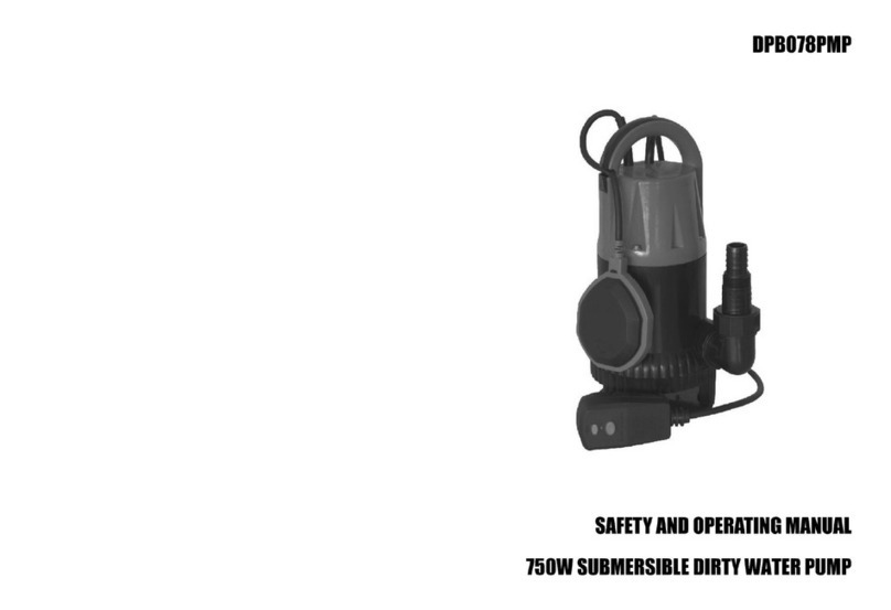 Titan DPB078PMP Safety and operating manual