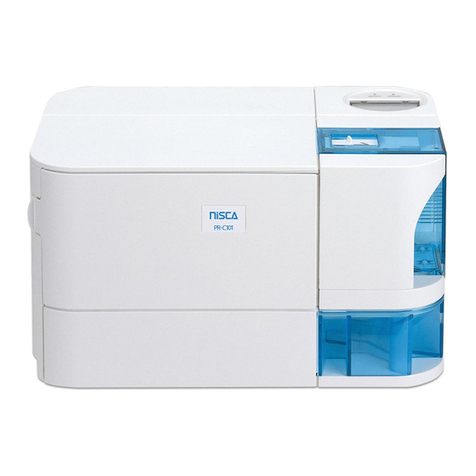 Nisca PR-C101 User manual