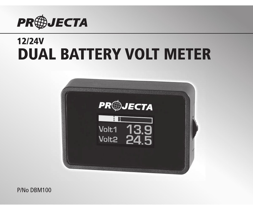 Projecta DBM100 instruction manual