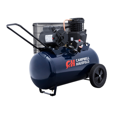 Campbell Hausfeld Portable Air Compressor User manual Campbell Hausfeld Portable Air Compressor User manual