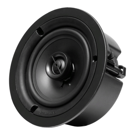 TRU Audio Thin-Ceiling-P User manual