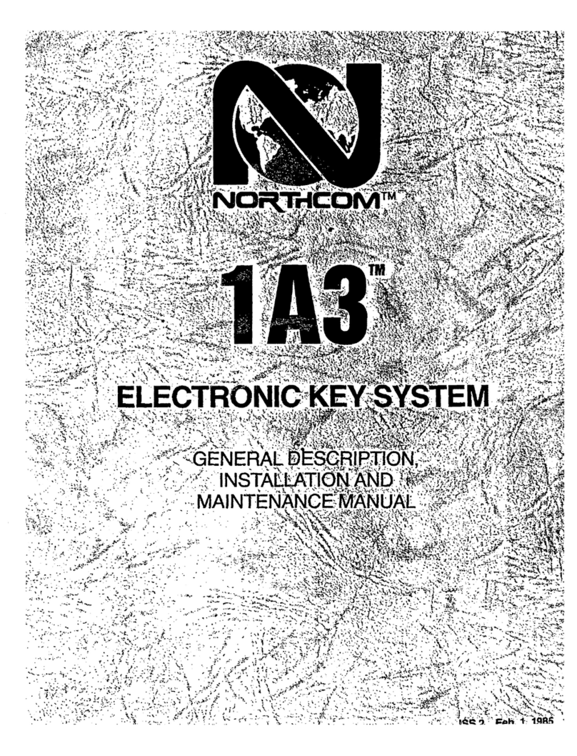 Northcom 1A3 Installation and maintenance manual
