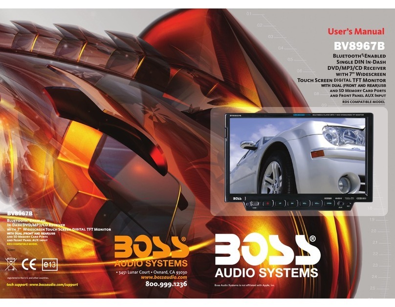Boss Audio Systems BV8967B user manual