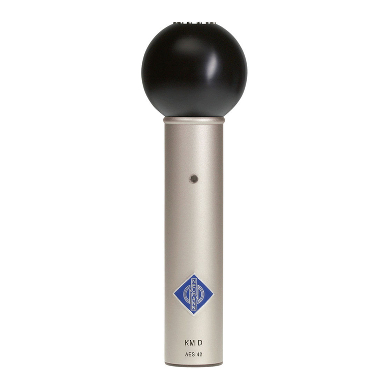 Neumann.Berlin KM 133 D User manual