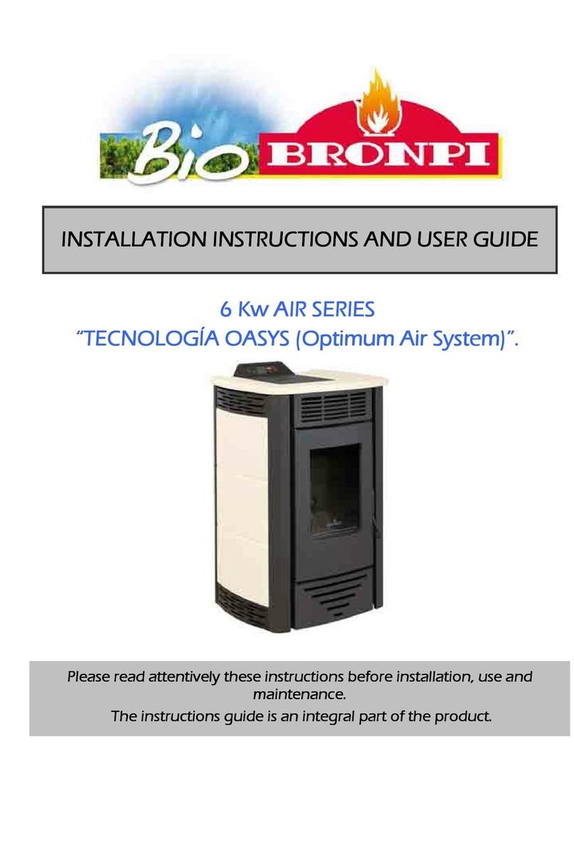 Bronpi 6 Kw AIR SERIES Installation instructions and user guide