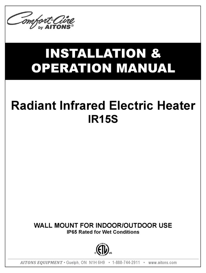 AITONS IR15S Installation & operation manual