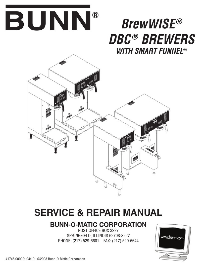 Bunn BrewWise DBC User manual