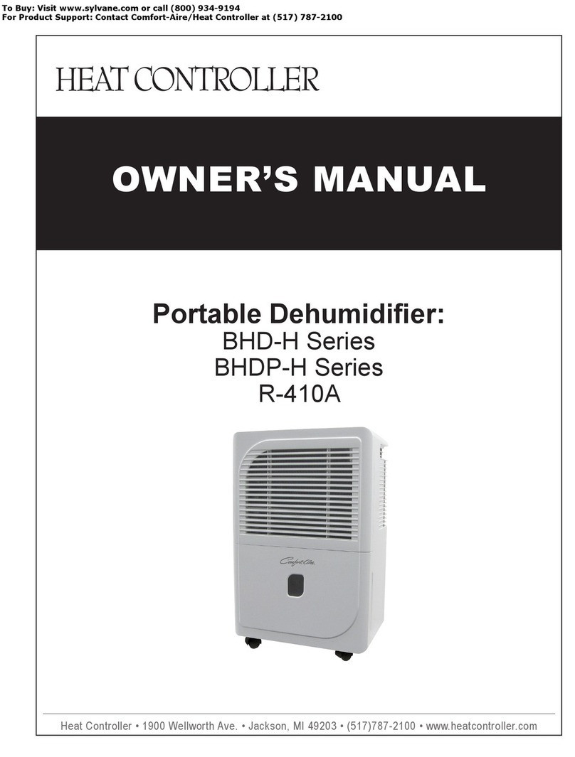 Heat Controller BHD-H Series User manual
