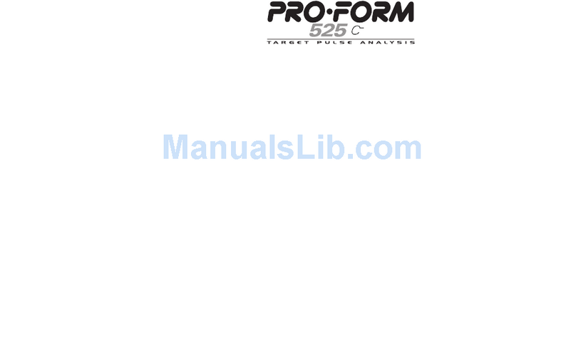 Pro-Form PFTL58590 User manual