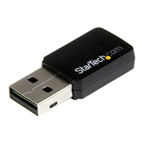 StarTech.com USB433WACDB User manual StarTech.com USB433WACDB User manual