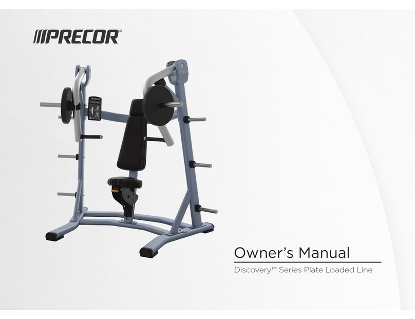 Precor Discovery Series User manual