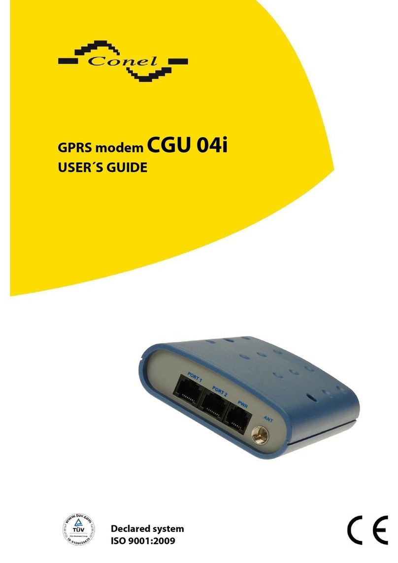 Conel CGU 04i user guide