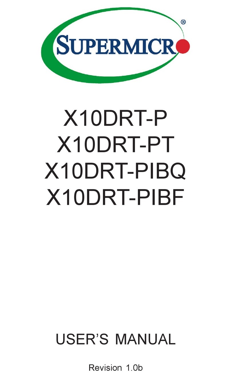 Supermicro X10DRT-P User manual