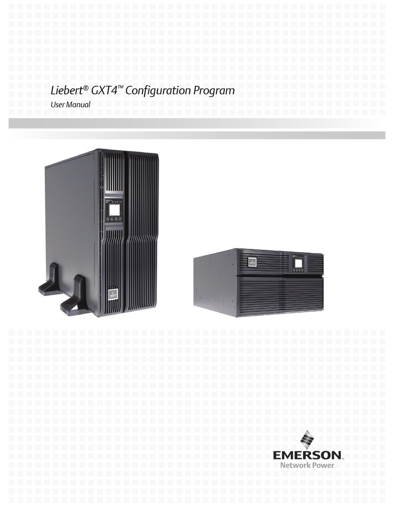 Emerson Liebert GXT4 user manual