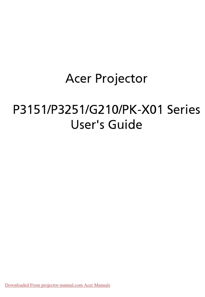 Acer P3151 Series user guide