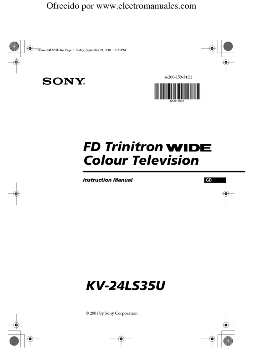 Sony FD Trinitron KV-24LS35U User manual