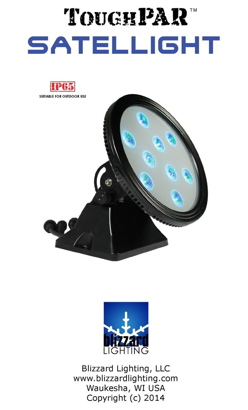 Blizzard Lighting ToughPAR Satellight user guide