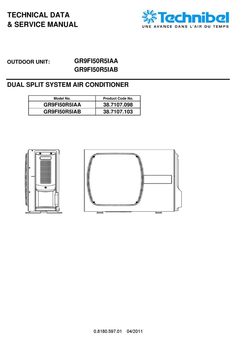 Technibel GR9FI50R5IAA Manual