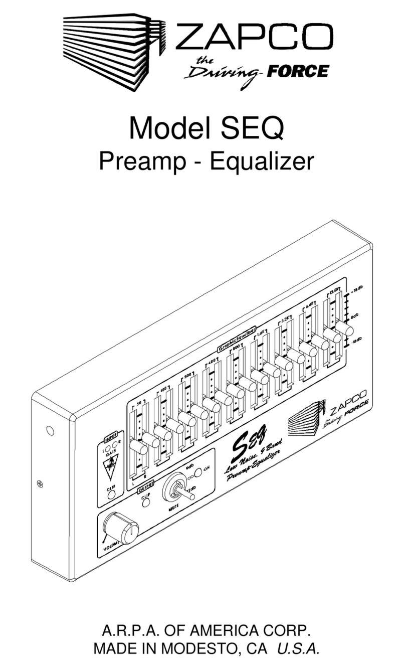 zapco SEQ user manual