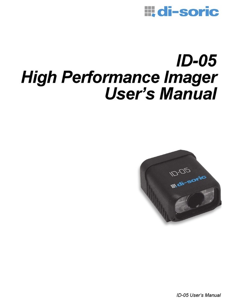 Di-soric ID-05 user manual