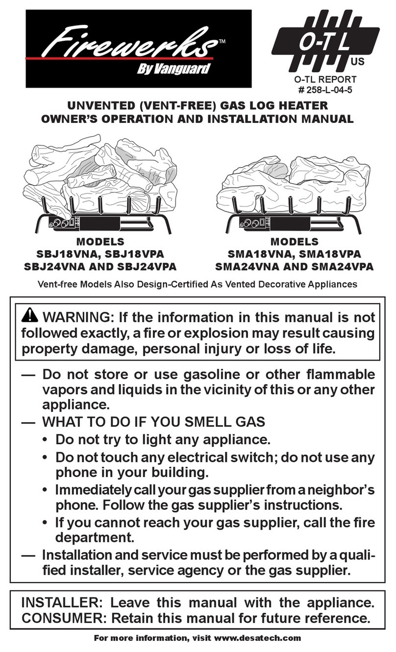 Vanguard SBJ18VNA owner's manual