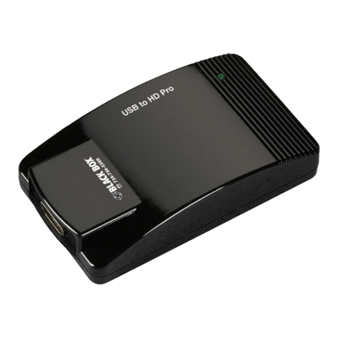 Black Box AC346A USB to HD Pro User manual