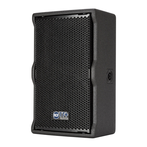 RCF TT08-A User manual