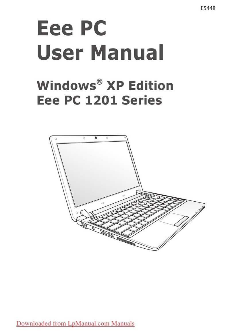 Eee PC 1201 Series user manual