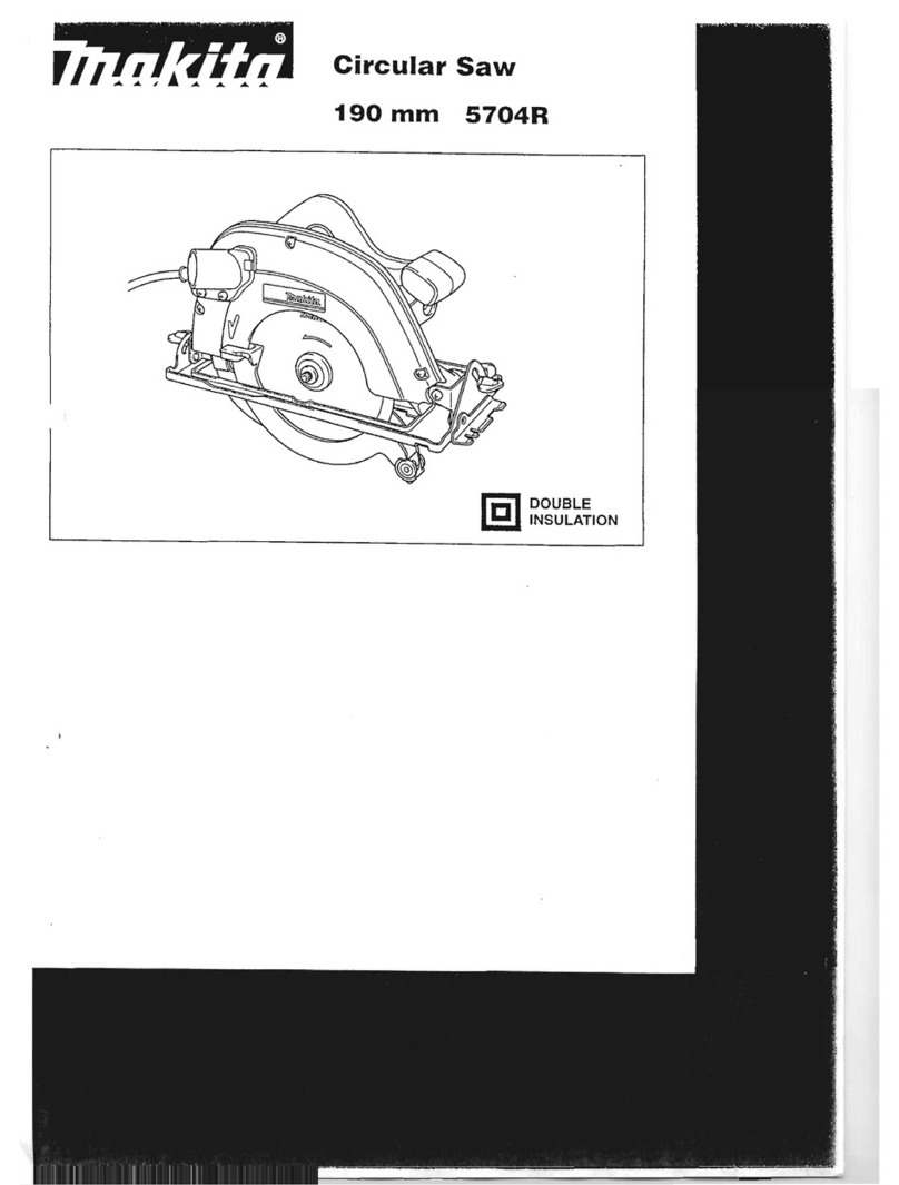 Makita 5704R operating instructions