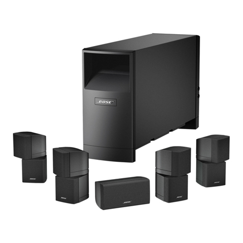 Bose Acoustimass 16 Series II User manual