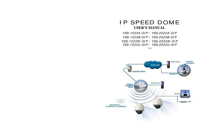 Yudor YSS-1523A-OIP User manual