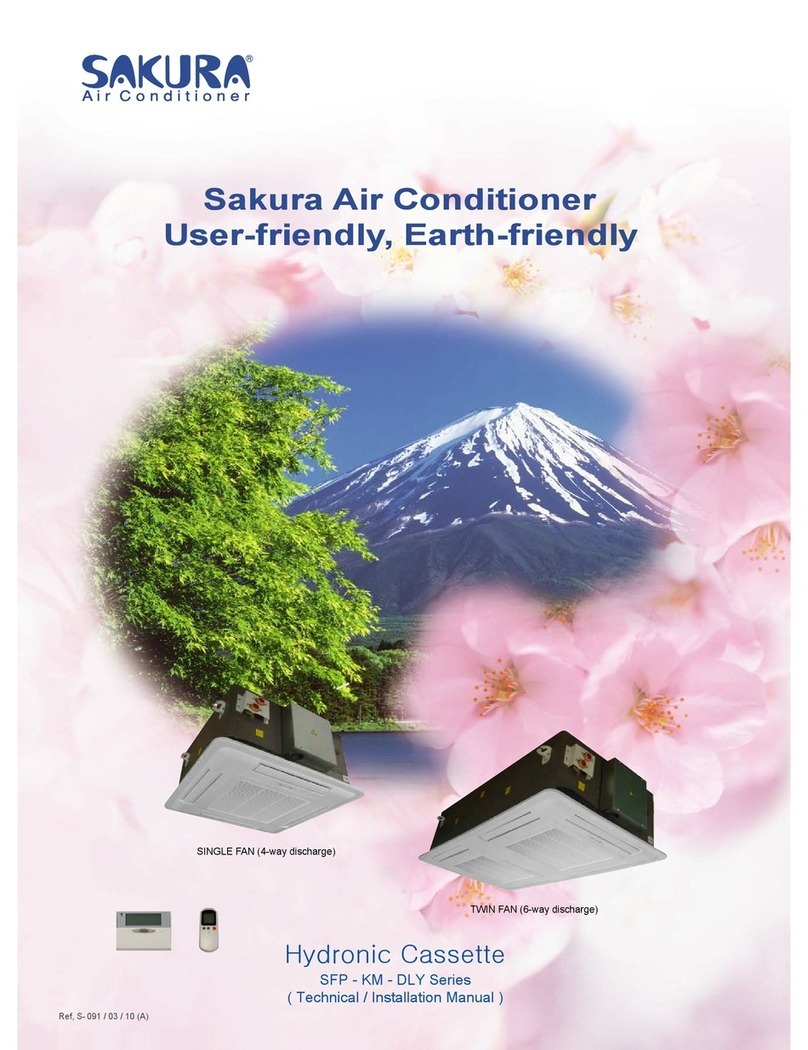 Sakura SFP-KM-DLY Series User manual